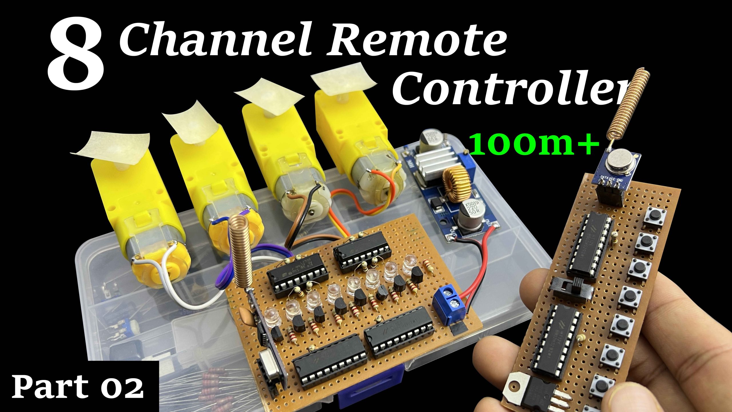8 Channel Motor Control System