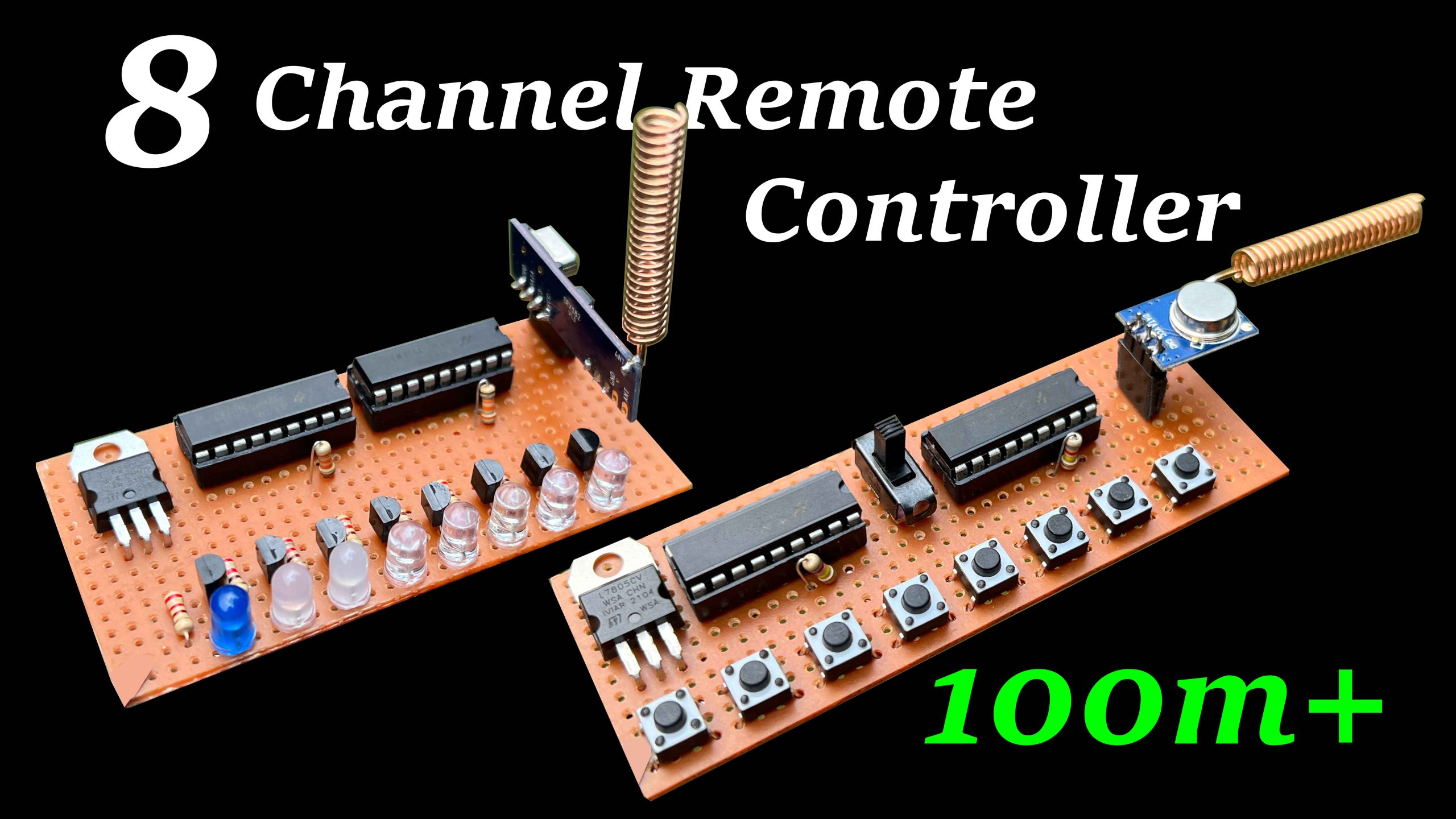 8 channel Remote Controller